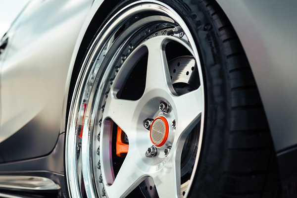 Фото дисков Brixton Forged TR04 Сатиновый лак на BMW 3/M3 (G2x/G80)