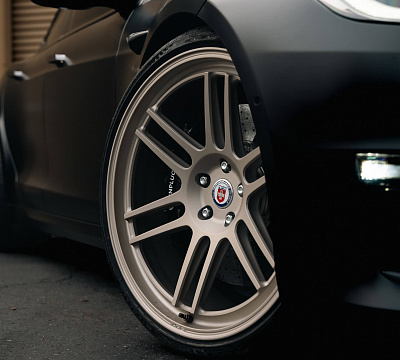 Фото дисков HRE 312 GTS на Tesla Model S