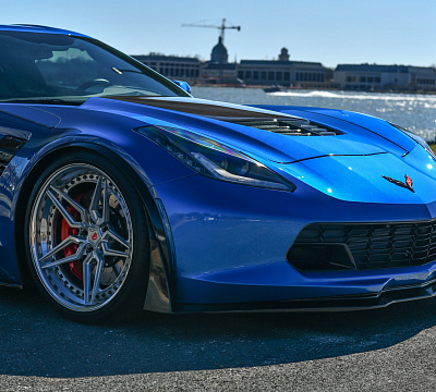 Фото дисков Vossen M-X1 (3-Piece) на Chevrolet Corvette C7