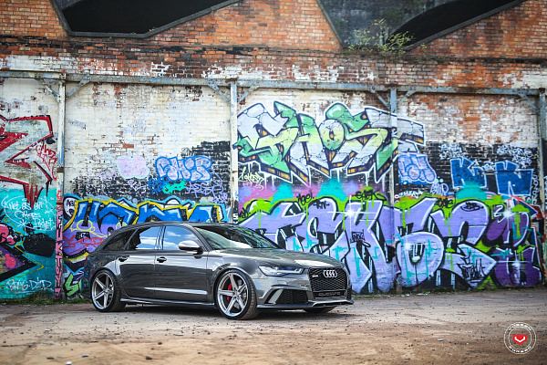 Фото дисков Vossen M-X5 Глянцевый лак на Audi A/RS 6 (C7)