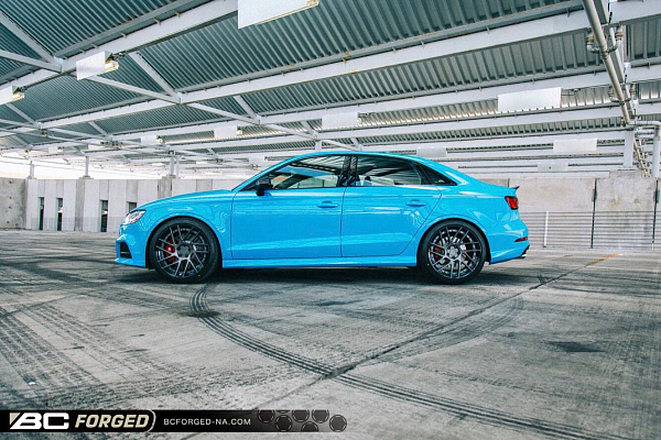 Фото дисков BC Forged HCA214 Матовый графит на Audi A/S/RS 3 (8V)