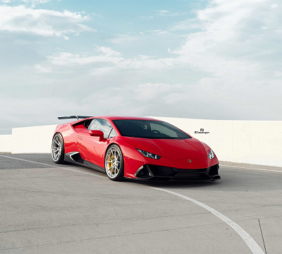 Фото дисков Anrky AN32 на Lamborghini Huracan