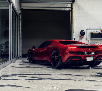 Фото дисков Anrky AN17 на Ferrari 296