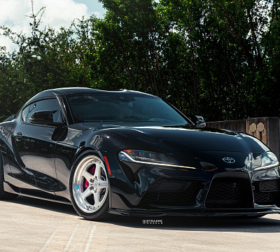 Фото дисков Strasse Wheels S5 Track на Toyota Supra A90