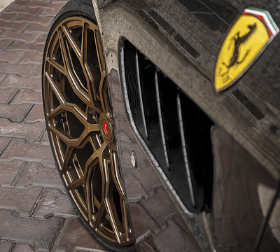 Фото дисков Vossen S17-01 на Ferrari GTC4Lusso