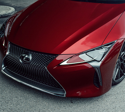 Фото дисков Vossen HF-7 на Lexus LC 500