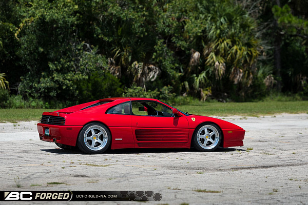 Фото дисков BC Forged LE05 // MLE05 Глянцевый лак на Ferrari 348