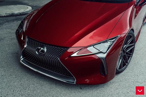 Фото дисков Vossen HF-7 Глянцевый графит на Lexus LC 500