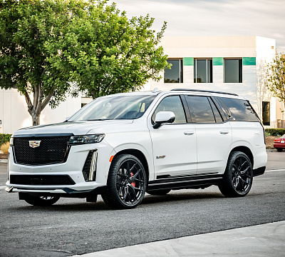 Фото дисков Vossen HF6-4 на Cadillac Escalade V