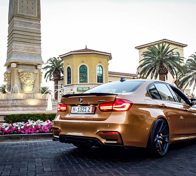 Фото дисков HRE FF04 на BMW 3/M3 (F3x/F80)