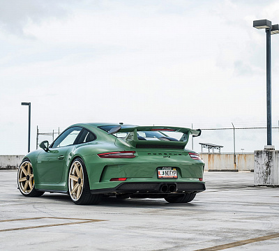 Фото дисков Anrky AN36 на Porsche 911 VII
