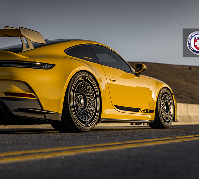 Фото дисков HRE 501 GTM на Porsche 911 VIII