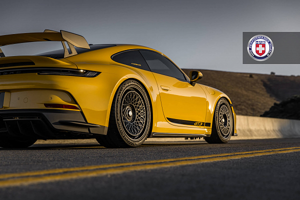 Фото дисков HRE 501 GTM Черный сатин на Porsche 911 VIII