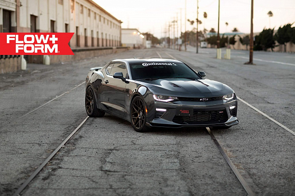Фото дисков HRE FF01 Глянцевое темное золото на Chevrolet Camaro VI