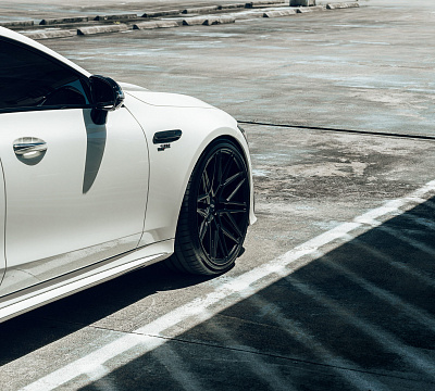 Фото дисков Vossen HF-7 на Mercedes-Benz AMG GT I
