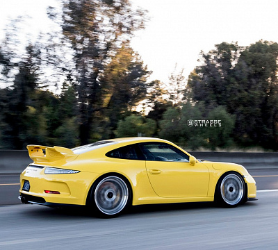 Фото дисков Strasse Wheels SV10M Deep Concave FS на Porsche 911 VII