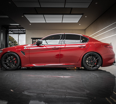 Фото дисков Vossen EVO-4R на Alfa Romeo Giulia II (952)