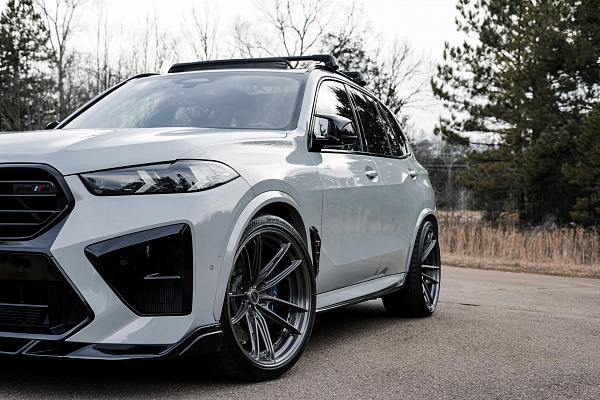 Фото дисков Brixton Forged FDE03 Глянцевый темный лак на BMW X5/X5 M (G05/G18/F95)