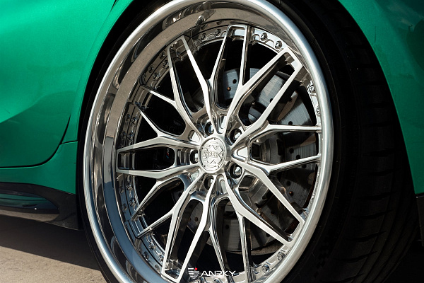 Фото дисков Anrky RS1 Полированный лак на BMW 3/M3 (G2x/G80)