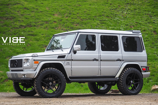 Фото дисков HRE FF11 Черный сатин на Mercedes-Benz G-Class II
