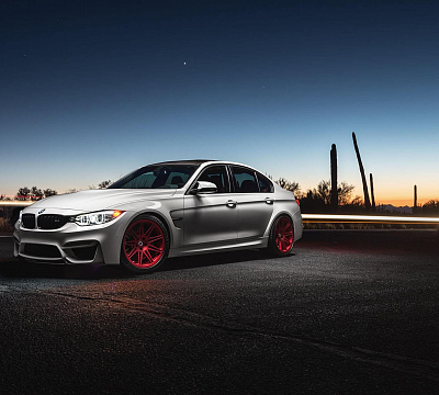 Фото дисков HRE 301M на BMW 3/M3 (F3x/F80)