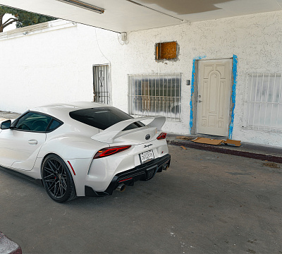 Фото дисков Vossen HF-7 на Toyota Supra A90