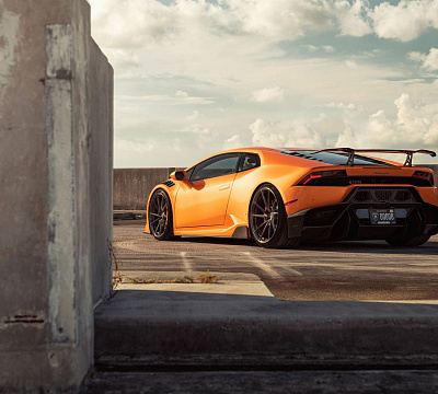 Фото дисков Anrky AN13 на Lamborghini Huracan
