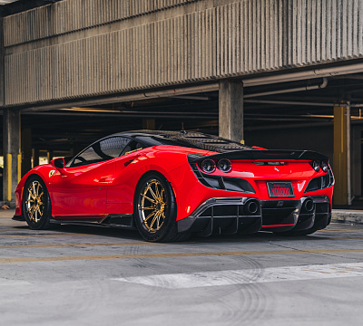 Фото дисков Brixton Forged R11-R на Ferrari F8