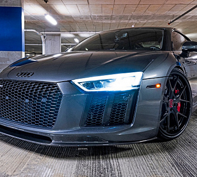 Фото дисков Strasse Wheels SM5R Deep Concave FS на Audi R8 (4S)