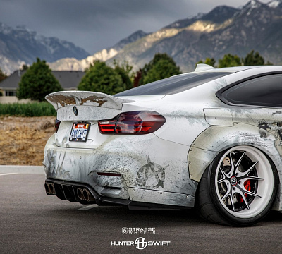 Фото дисков Strasse Wheels SM5R Deep Concave FS на BMW 4/M4 (F32/F82)