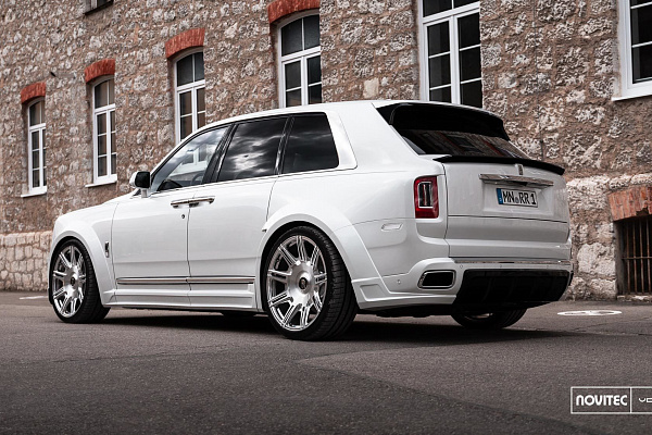 Фото дисков NOVITEC SP2 Глянцевый лак на Rolls-Royce Cullinan