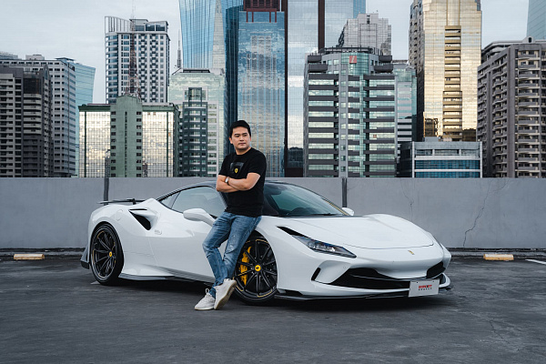 Фото дисков Brixton Forged R11-RS Черный сатин на Ferrari F8