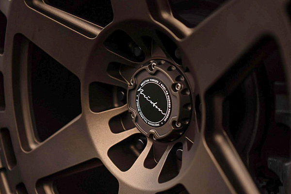 Фото дисков Brixton Forged BX01-M Сатиновая бронза на Ford F-150 XIV
