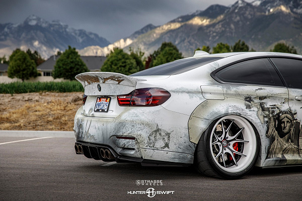 Фото дисков Strasse Wheels SM5R Deep Concave FS Другой цвет на BMW 4/M4 (F32/F82)