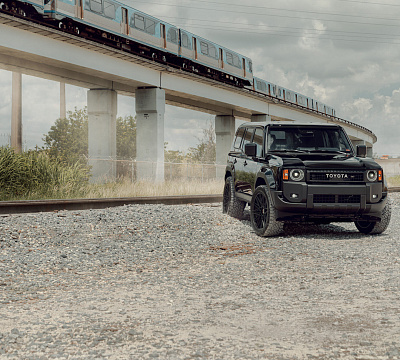 Фото дисков Vossen HF6-5 на Toyota Land Cruiser Prado 250