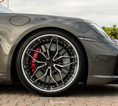 Фото дисков Anrky S3-X1 на Porsche 911 VIII