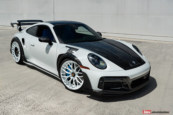 Фото дисков Anrky AN20 Aerosport Белый глянец на Porsche 911 VIII