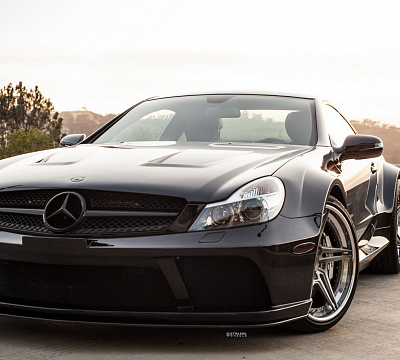 Фото дисков Strasse Wheels SV2T Deep Concave FS на Mercedes-Benz SL (R231)
