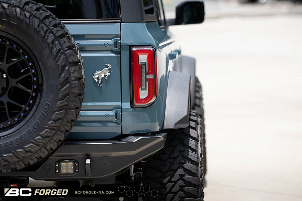 Фото дисков BC Forged LE72 // MLE72 Черный матовый на Ford Bronco