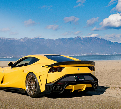 Фото дисков Anrky AN39 на Ferrari 812