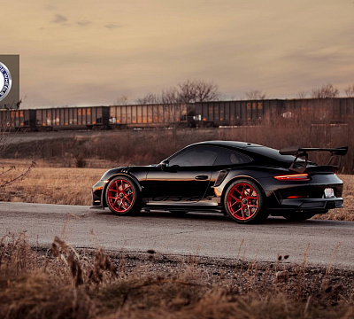 Фото дисков HRE R101 Lightweight на Porsche 911 VII