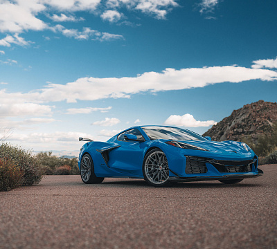 Фото дисков Vossen S21-02 на Chevrolet Corvette C8