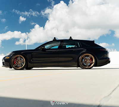 Фото дисков Anrky AN27 на Porsche Panamera III