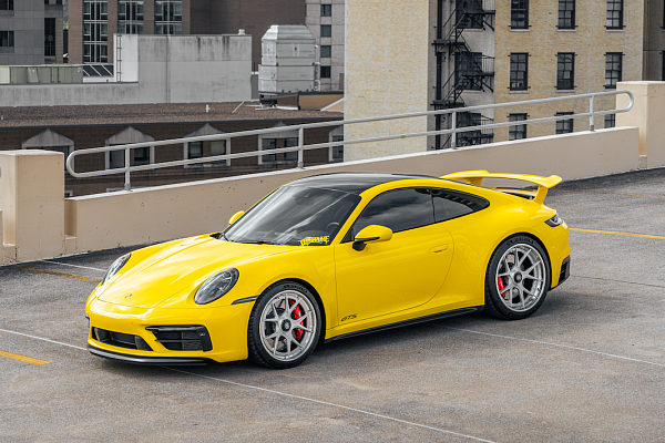 Фото дисков Strasse Wheels SM5R Deep Concave FS Сатиновый темный лак на Porsche 911 VIII