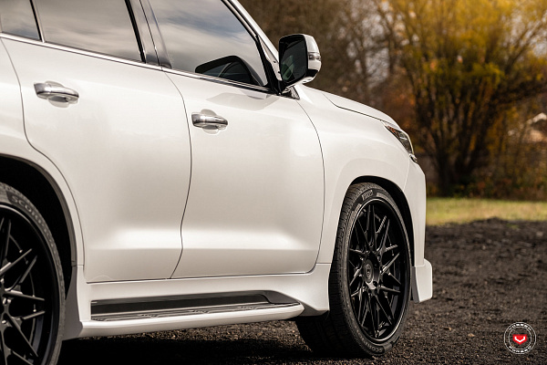 Фото дисков Vossen S17-07 (3-Piece) Черный сатин на Lexus LX III