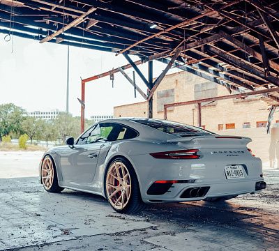 Фото дисков Strasse Wheels SM5RT Deep Concave Duoblock на Porsche 911 VII