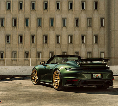 Фото дисков HRE S107SC на Porsche 911 VIII
