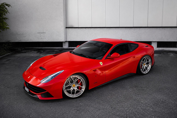 Фото дисков ST Wheels ST21.2 Полированный лак на Ferrari F12