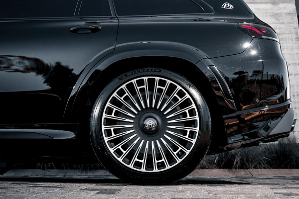 Фото дисков Brixton Forged LX07 Алмазная проточка на Mercedes-Benz GLS (X167)