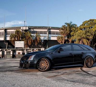 Фото дисков Vossen VFS-2 на Cadillac CTS II